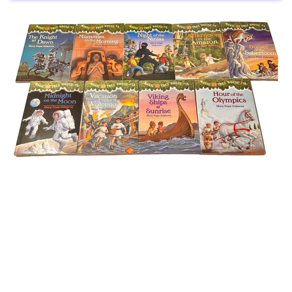 Magic Tree House Kids Chapter Books Lot of  9  Books